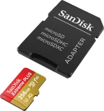 Sandisk 256GB microSDXC Extreme Plus Class 10 U3 A2 C10 V30 + adapterrel - Image 3