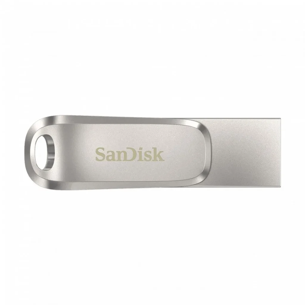 Sandisk 256GB Ultra Dual Drive Luxe USB Type-C Flash Drive Silver - Image 4