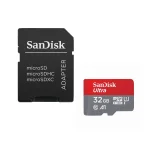 Sandisk 32GB microSDHC Ultra Class 10 UHS-I A1 + adapterrel - Image 2