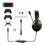 Spirit Of Gamer PRO-H3 MultiPlatform Headset Black/Orange - Image 15