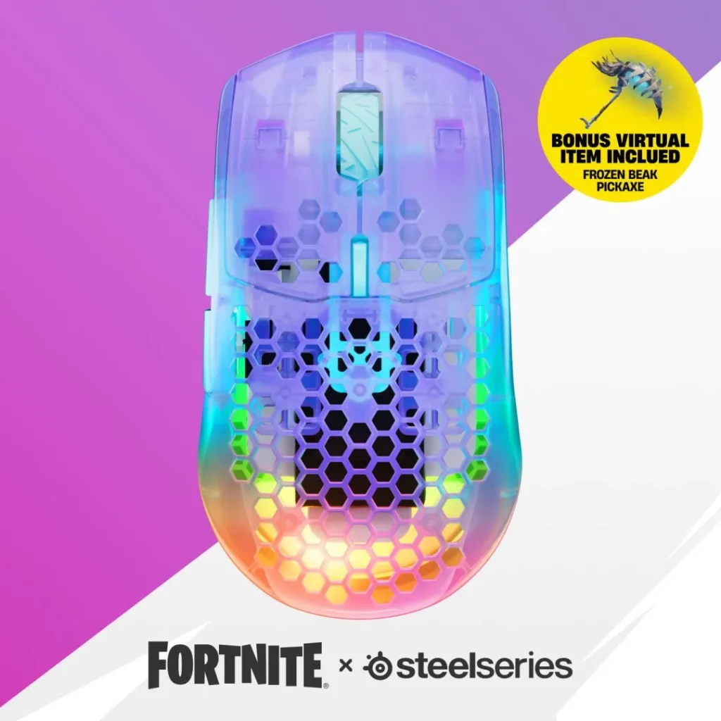 Steelseries Aerox 3 Gen 2 Fortnite Wireless Bluetooth Mouse - Image 3