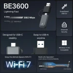 TP-Link Archer TBE230U BE3600 Dual Band Wi-Fi 7 Mini Wireless USB Adapter - Image 6