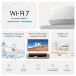 TP-Link Deco BE22 BE3600 Whole Home Mesh WiFi 7 System (3 Pack) - Image 3