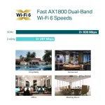 TP-LINK EAP613 AX1800 Ceiling Mount WiFi 6 Access Point - Image 8