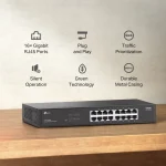 TP-Link LS1016G 16-Port Gigabit Desktop/Rackmount Switch - Image 6