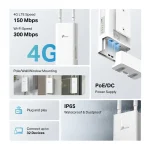 TP-Link TL-MR100-Outdoor 4G 300 Mbps Wi-Fi Outdoor Router - Image 4