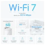TP-Link Deco BE65 BE9300 Whole Home Mesh WiFi 7 System (1 Pack) - Image 4