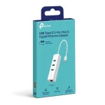 TP-Link UE330C USB Type-C 3-Port Hub & Gigabit Ethernet Adapter - Image 3