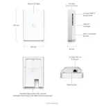 Ubiquiti UniFi 7 PRO Wall access point, 802.11be, beltéri, dobozos, 2.5GbE RJ45 port (WiFi7, táp nélkül) - Image 7