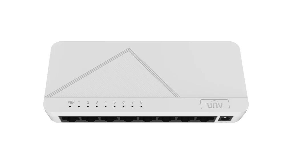Uniview NSW1010-8GT-IN 8 portos Gigabit desktop switch - Image 2