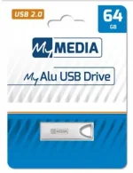 MyMedia 64GB MyAlu USB2.0 Silver - Image 3
