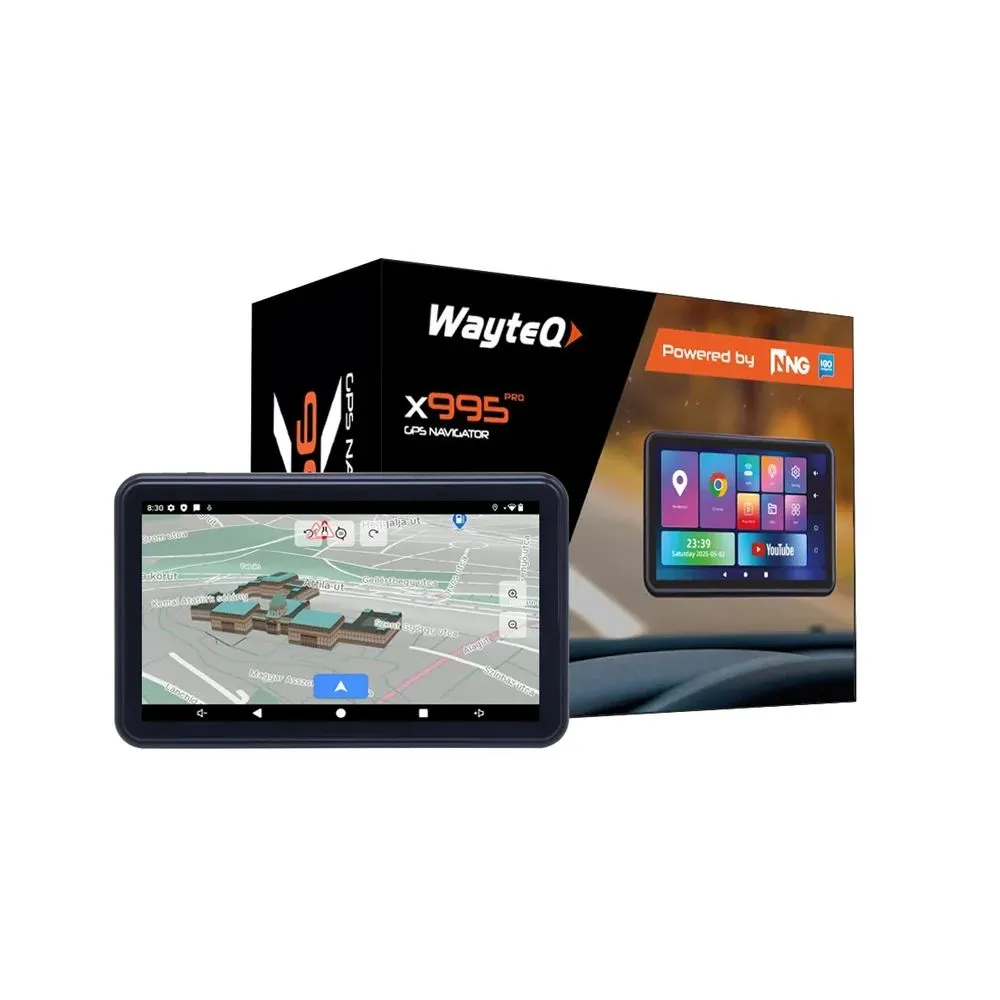 Wayteq x995 PRO 64GB WiFi/Bluetooth Térképpel