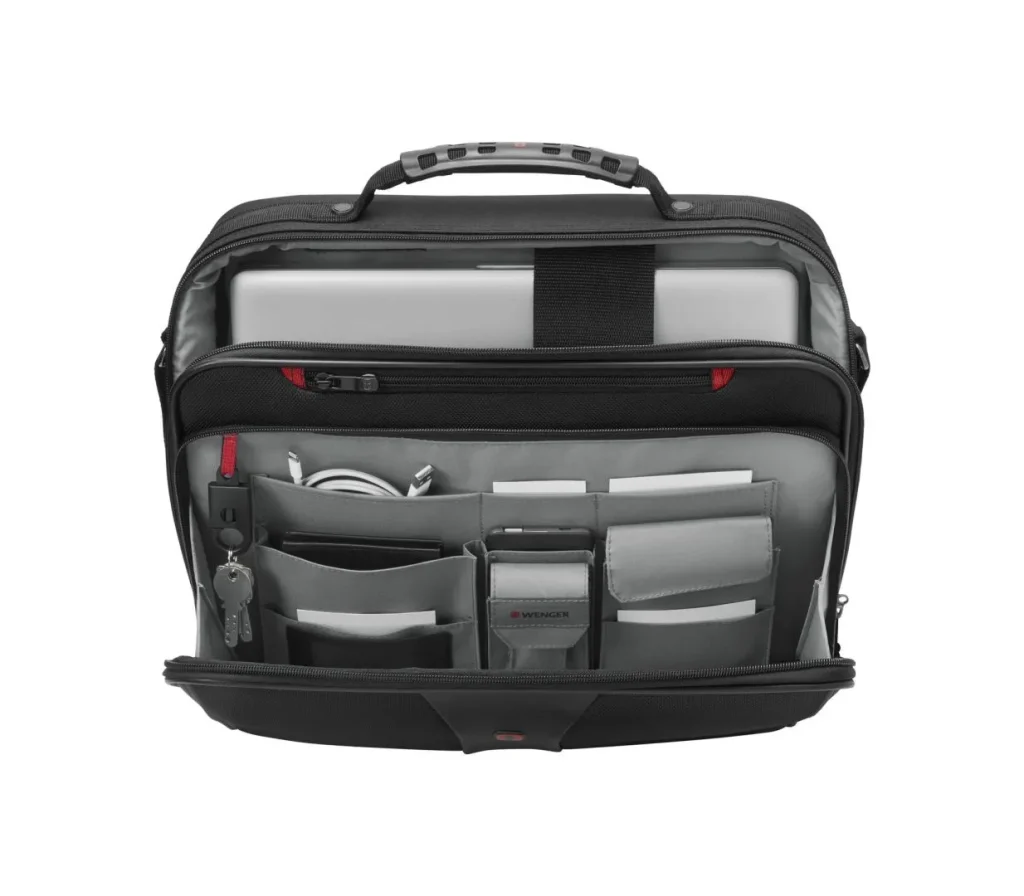 Wenger 16'' Laptop Briefcase Black - Image 2