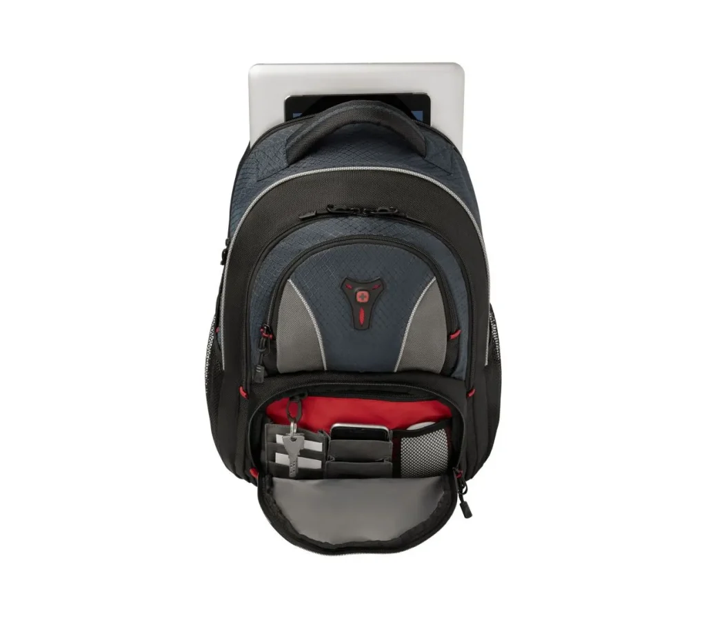 Wenger 16'' Triple Protect Laptop Backpack Blue - Image 2
