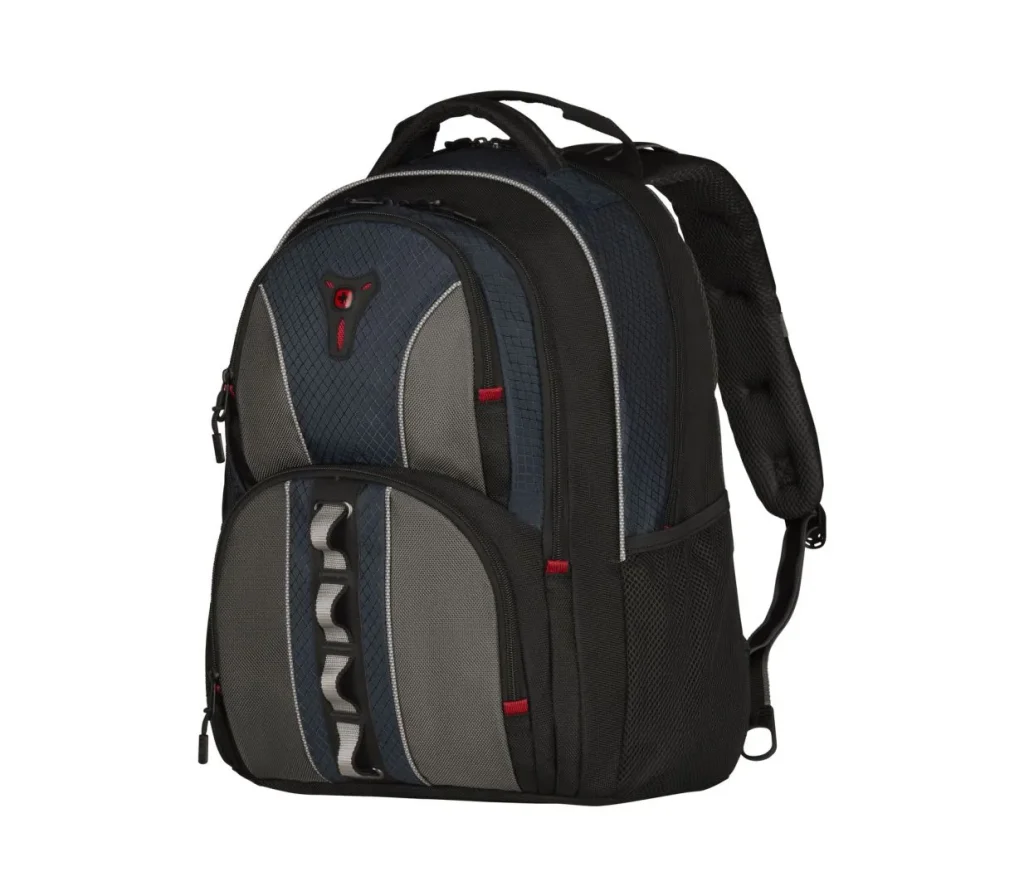 Wenger 16'' Triple Protect Laptop Backpack Blue - Image 5