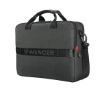 Wenger MX ECO Brief Laptop Briefcase with Tablet Pocket 16" Gray - Image 3