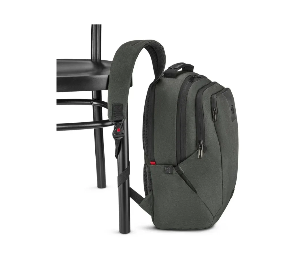 Wenger MX ECO Professional Laptop Briefcase with Tablet Pocket 16" Charcoal - Image 7