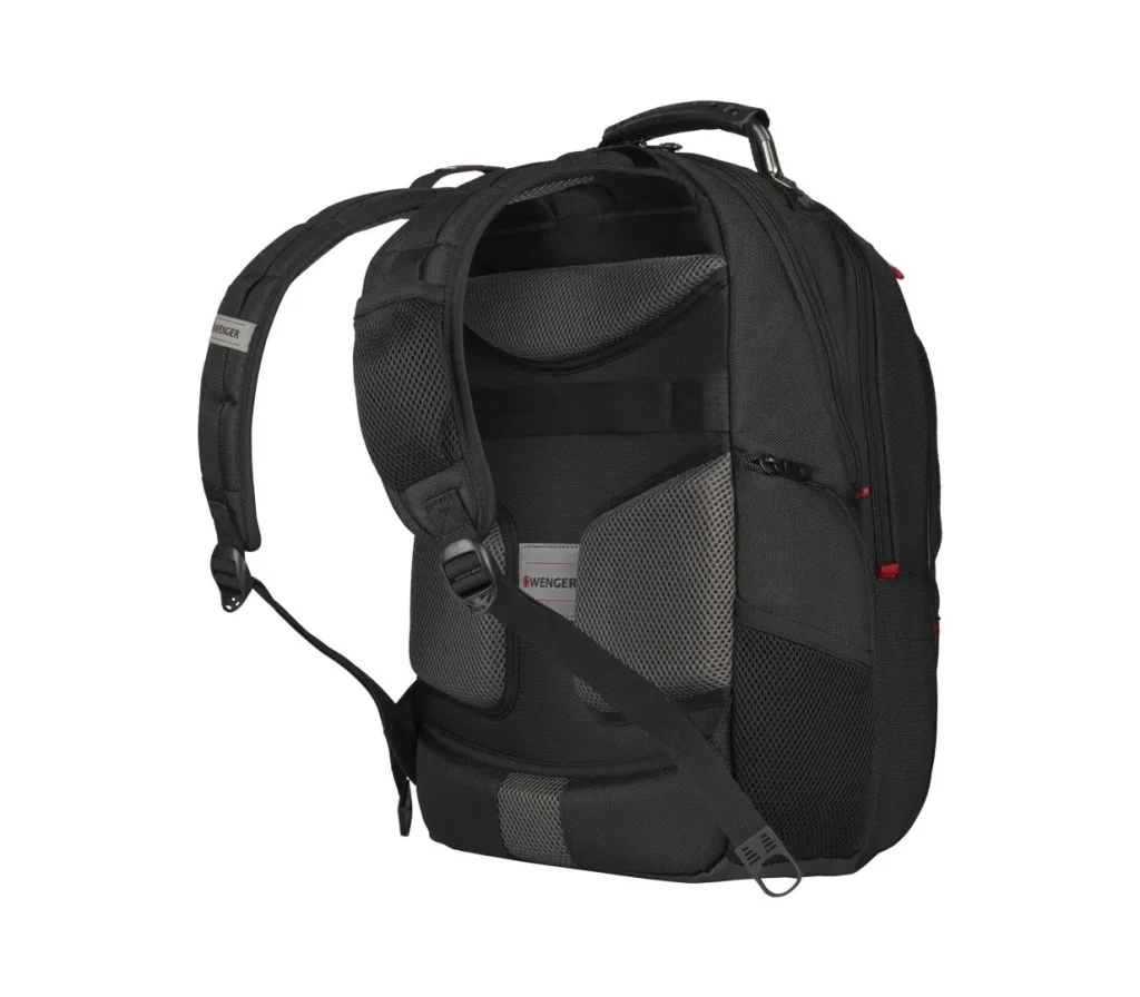 Wenger Pegasus Deluxe Laptop Backpack with Tablet Pocket 16" Black - Image 2