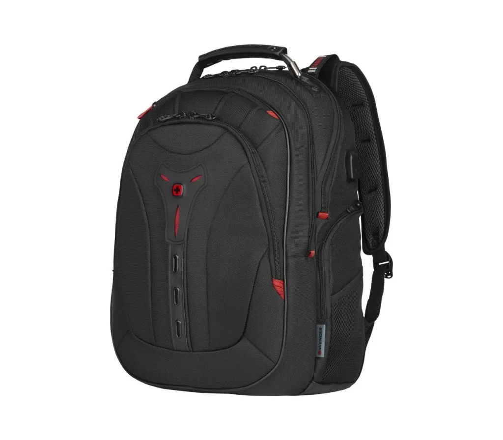 Wenger Pegasus Deluxe Laptop Backpack with Tablet Pocket 16" Black - Image 5