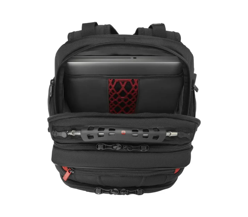 Wenger Pegasus Deluxe Laptop Backpack with Tablet Pocket 16" Black - Image 6