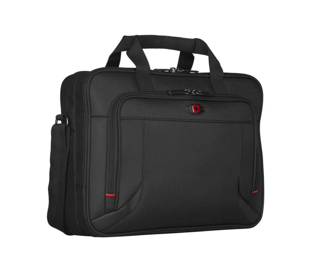 Wenger Prospectus Laptop Briefcase with Tablet Pocket 16" Black - Image 4