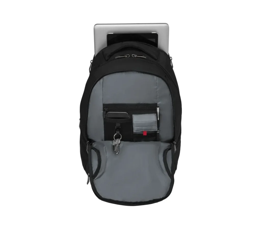 Wenger Transit Laptop Backpack with Tablet Pocket 16" Black - Image 2