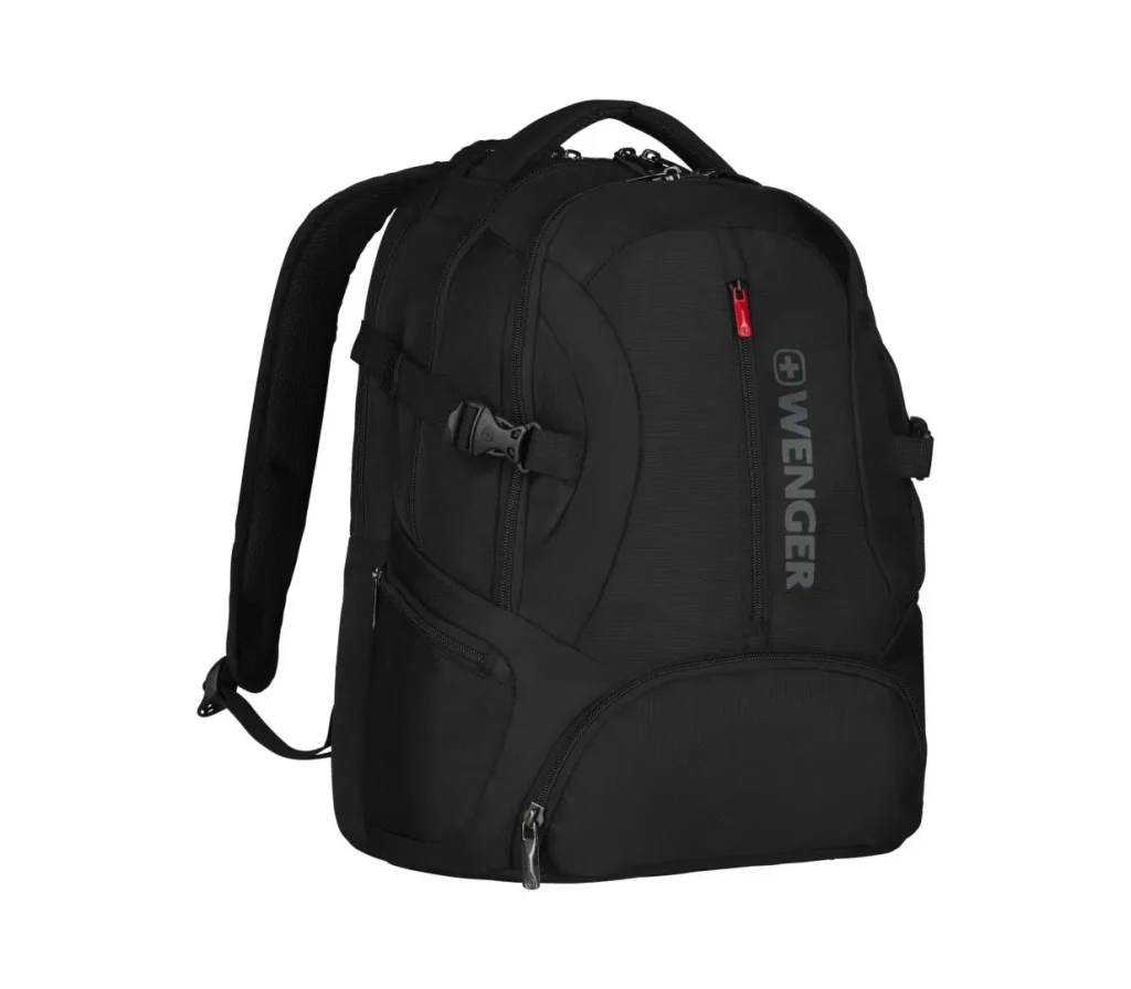 Wenger Transit Laptop Backpack with Tablet Pocket 16" Black - Image 4