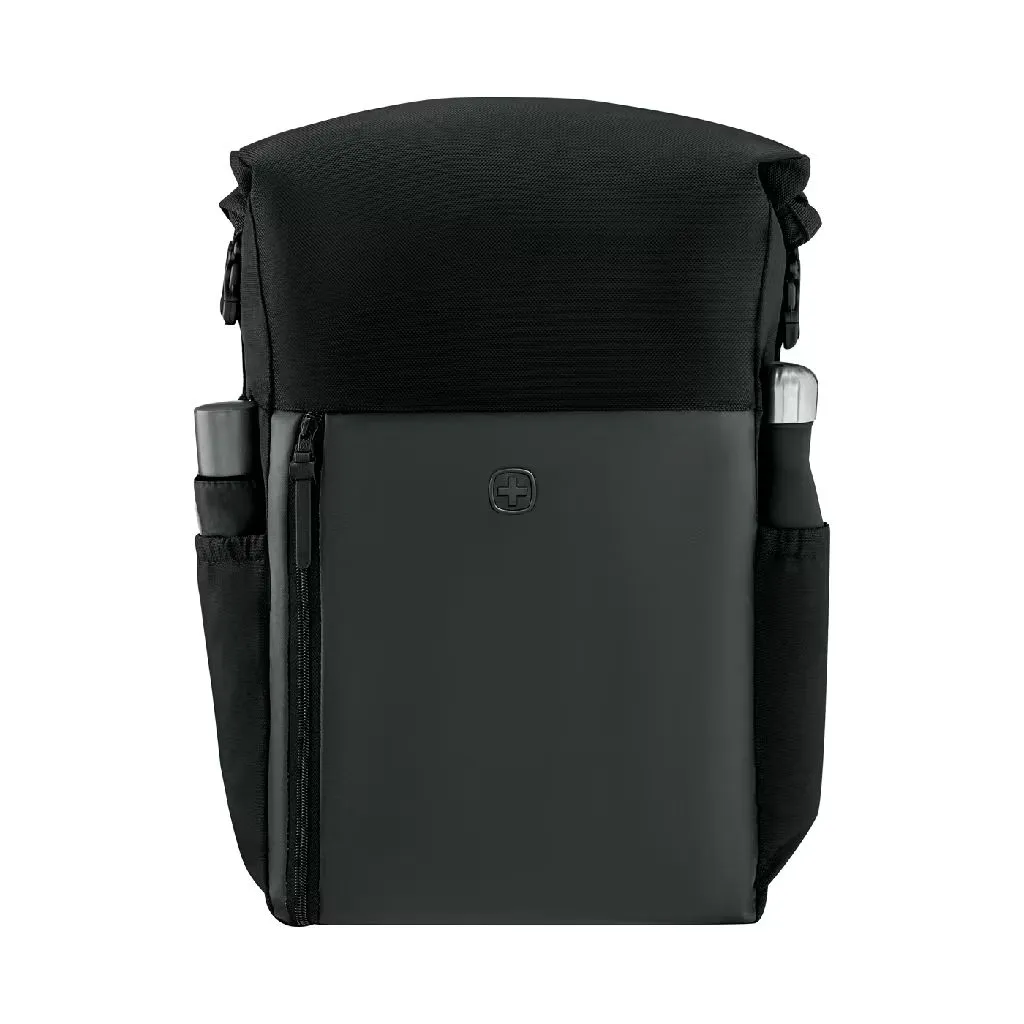 Wenger UrbanOne Roll-Top Backpack 15,6" Black