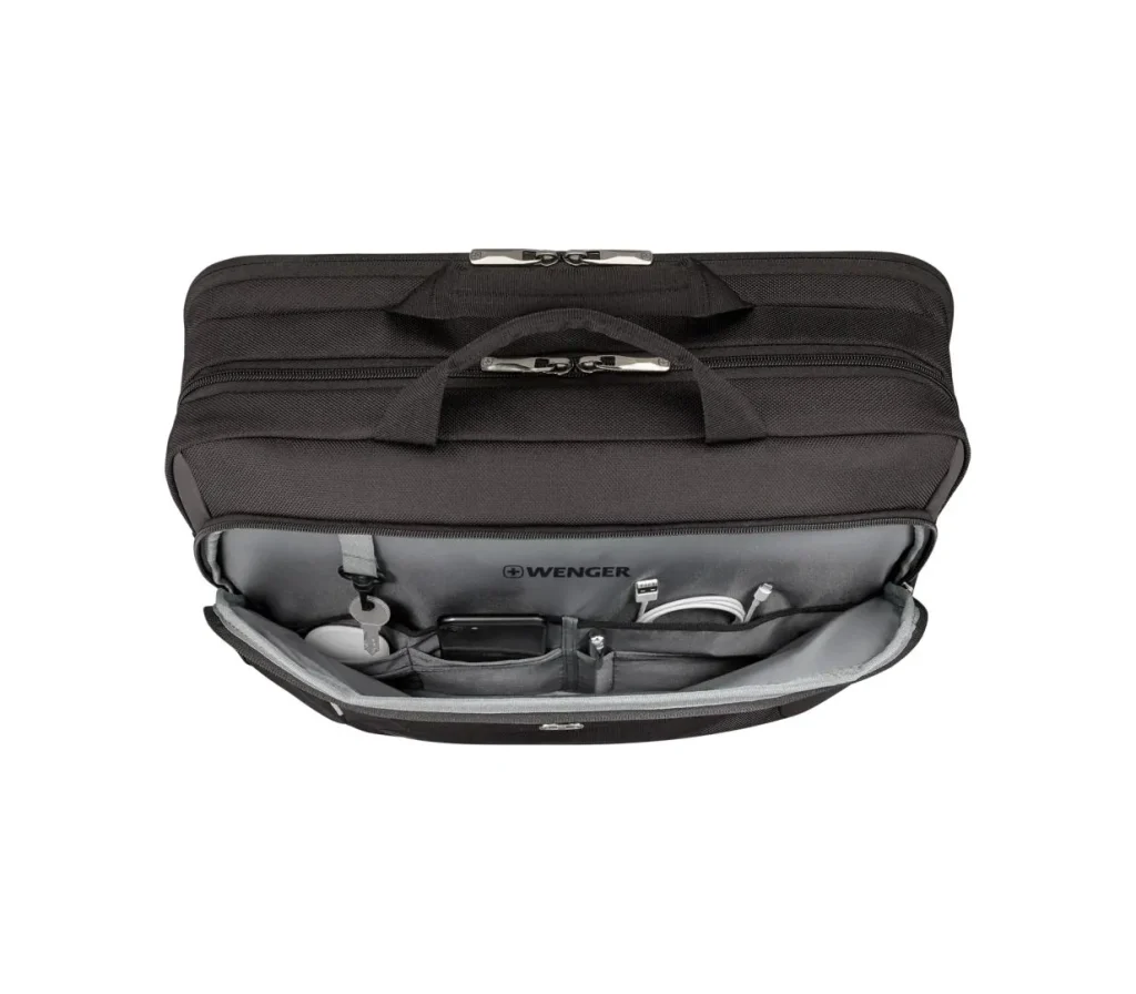 Wenger XE Brief 17 Laptop Briefcase with Tablet Pocket 17" Black - Image 4