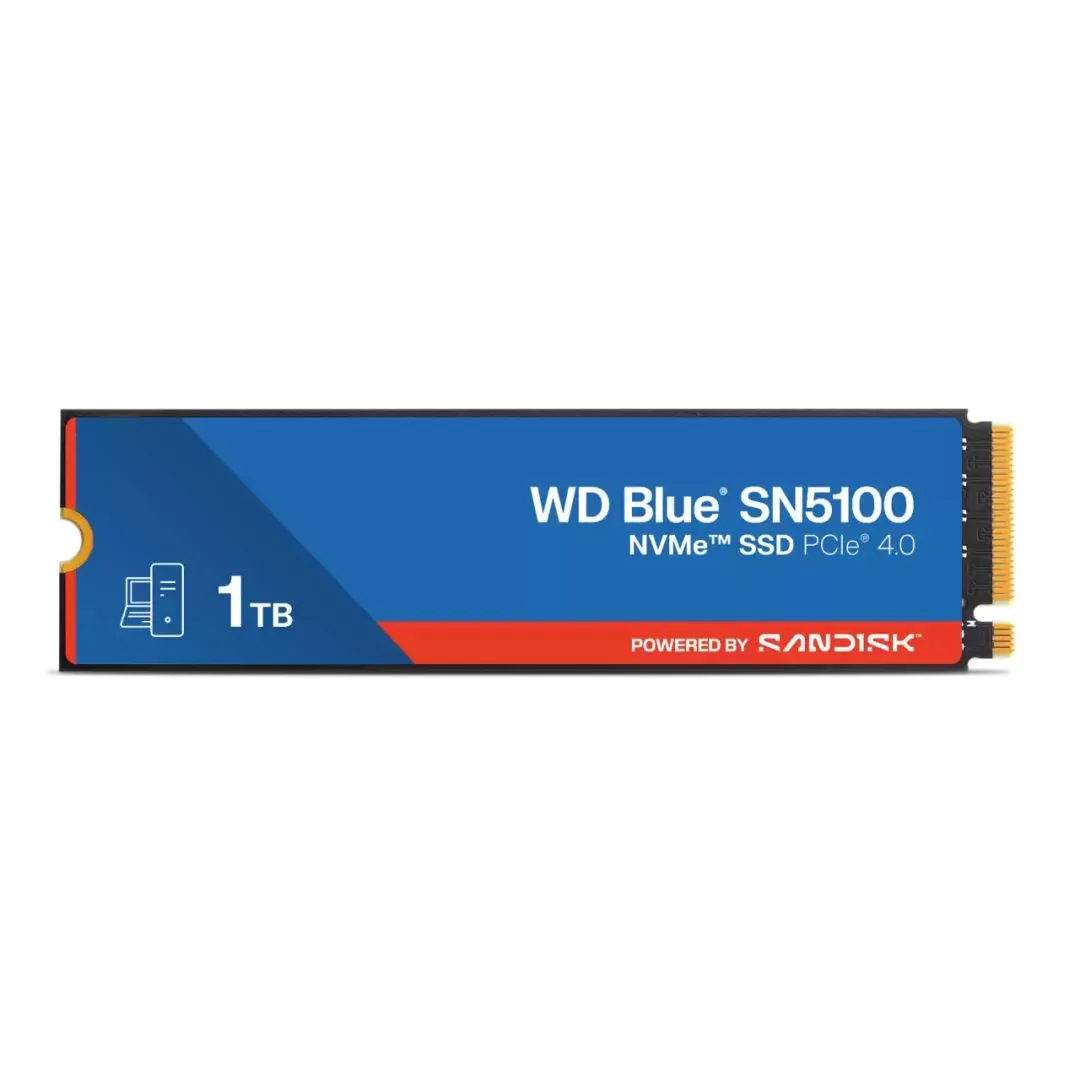western-digital-1tb-m.2-2280-nvme-sn5100-blue_1 Western Digital 1TB M.2 2280 NVMe SN5100 Blue - Image 1