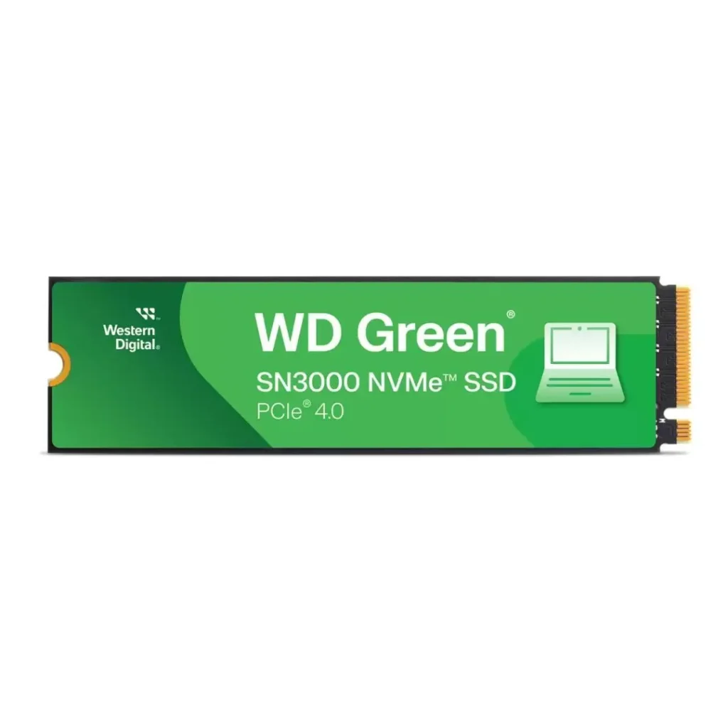 Western Digital 500GB M.2 2280 NVMe SN3000 Green - Image 2