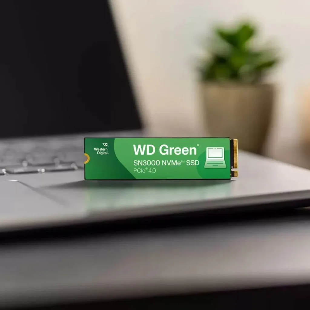 Western Digital 500GB M.2 2280 NVMe SN3000 Green - Image 5