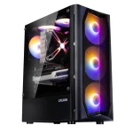Zalman N4 REV.1 fekete (táp nélküli) ablakos ATX ház - Image 7
