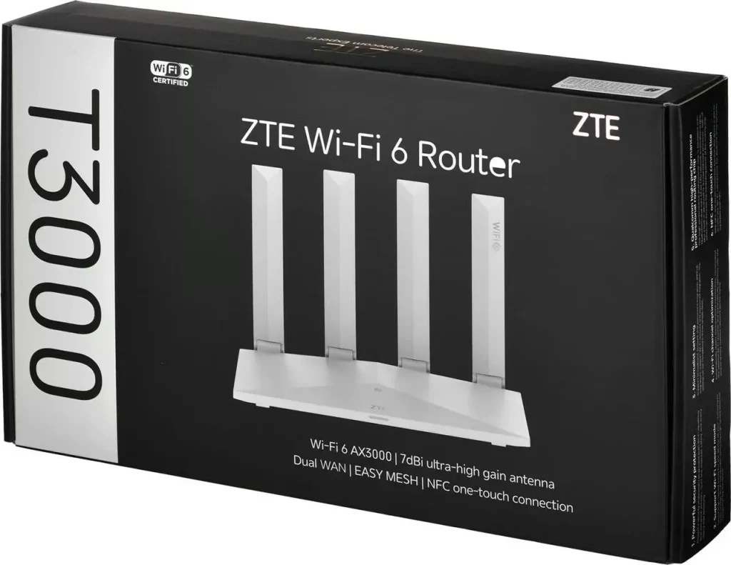 ZTE T3000 WiFi 6 Router - Image 8