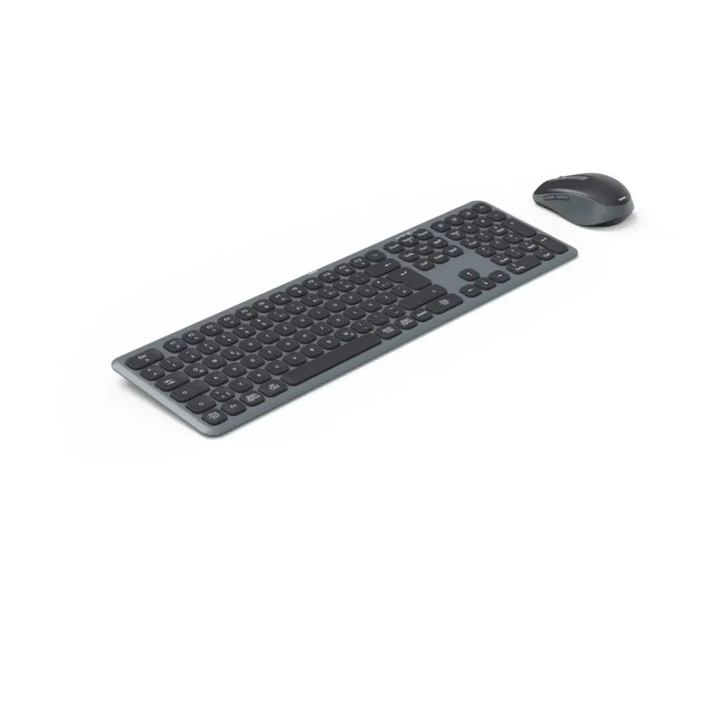 Hama WKM-550 vezeték nélküli billentyűzet + egér (Bluetooth, 2,4 GHz), fekete (173065) - Image 2