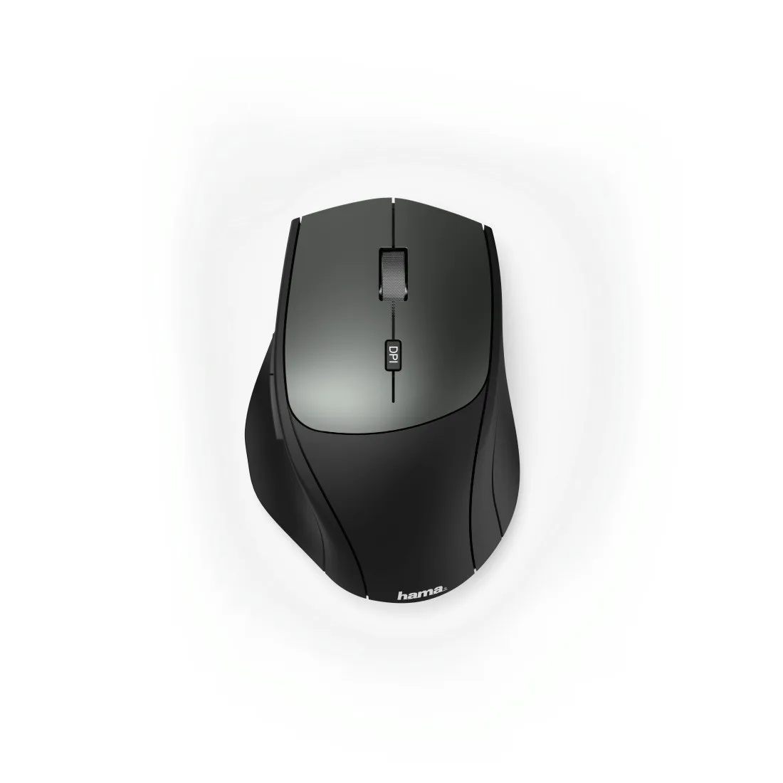 Hama MW-600 vezeték nélküli egér (2,4 GHz, USB + Type-C, 2 vevő), fekete (182616)