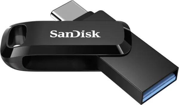 SanDisk Dual Drive pendrive, 64GB, fekete (SDDDC3-064G-G46
)