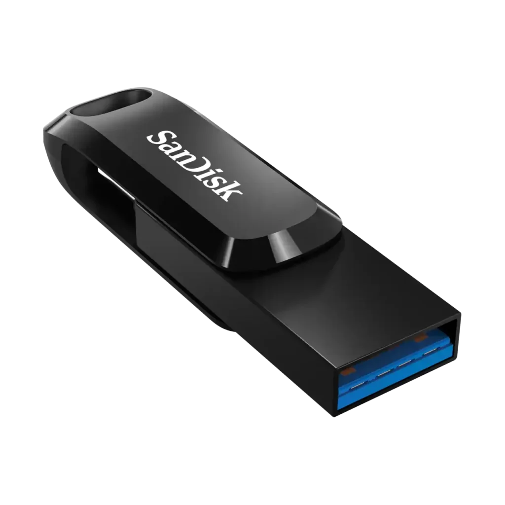 SanDisk Dual Drive pendrive, 128GB, fekete (SDDDC3-128G-G46) - Image 3