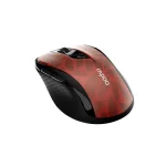 RAPOO M500 multimode vezeték nélküli optikai egér (Bluetooth, 2,4 GHz), piros (184543) - Image 2