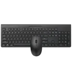 RAPOO 8065M vezeték nélküli billentyűzet + egér (Bluetooth, 2,4 GHz), fekete (189521)