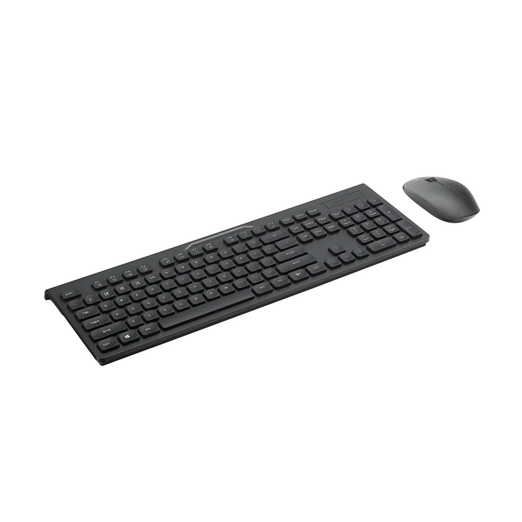 RAPOO 8065M vezeték nélküli billentyűzet + egér (Bluetooth, 2,4 GHz), fekete (189521) - Image 3