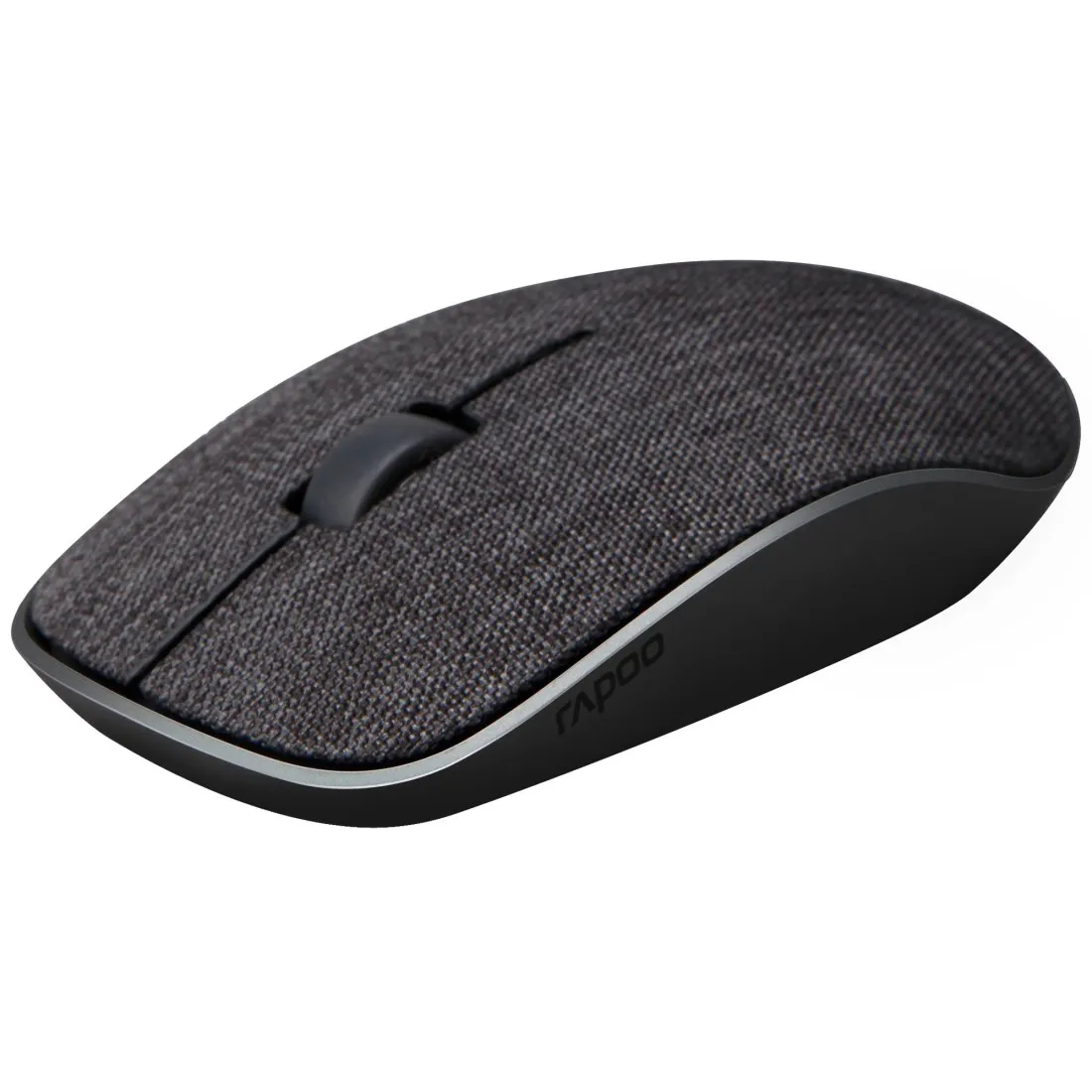 RAPOO M200 Plus multimode vezeték nélküli optikai egér (Bluetooth, 2,4 GHz), fekete (190806)