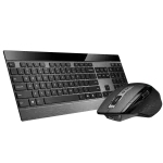 RAPOO 9900M vezeték nélküli billentyűzet + egér (Bluetooth, 2,4 Ghz), fekete (190912) - Image 2