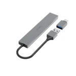 Hama USB 3.2 Gen1 Dokkoló 1:4, 5 Gbit/s, USB Type-C OTG adapterrel (200141) - Image 2