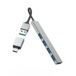 Hama USB 3.2 Gen1 Dokkoló 1:4, 5 Gbit/s, USB Type-C OTG adapterrel (200141) - Image 3