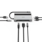 Hama USB-C dokkoló adapter 7in1 (3x USB, 2x USB-C, HDMI, LAN, PD) (200143) - Image 3