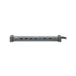 Hama USB-C dokkoló adapter 9in1 (USB, 2x HDMI, LAN, USB-C, PD) (200145)