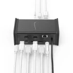 Hama USB-C 3.1 9 az 1-ben dokkolóállomás (HDMI, LAN, USB-A, USB-C, PD, JACK) (200150) - Image 3