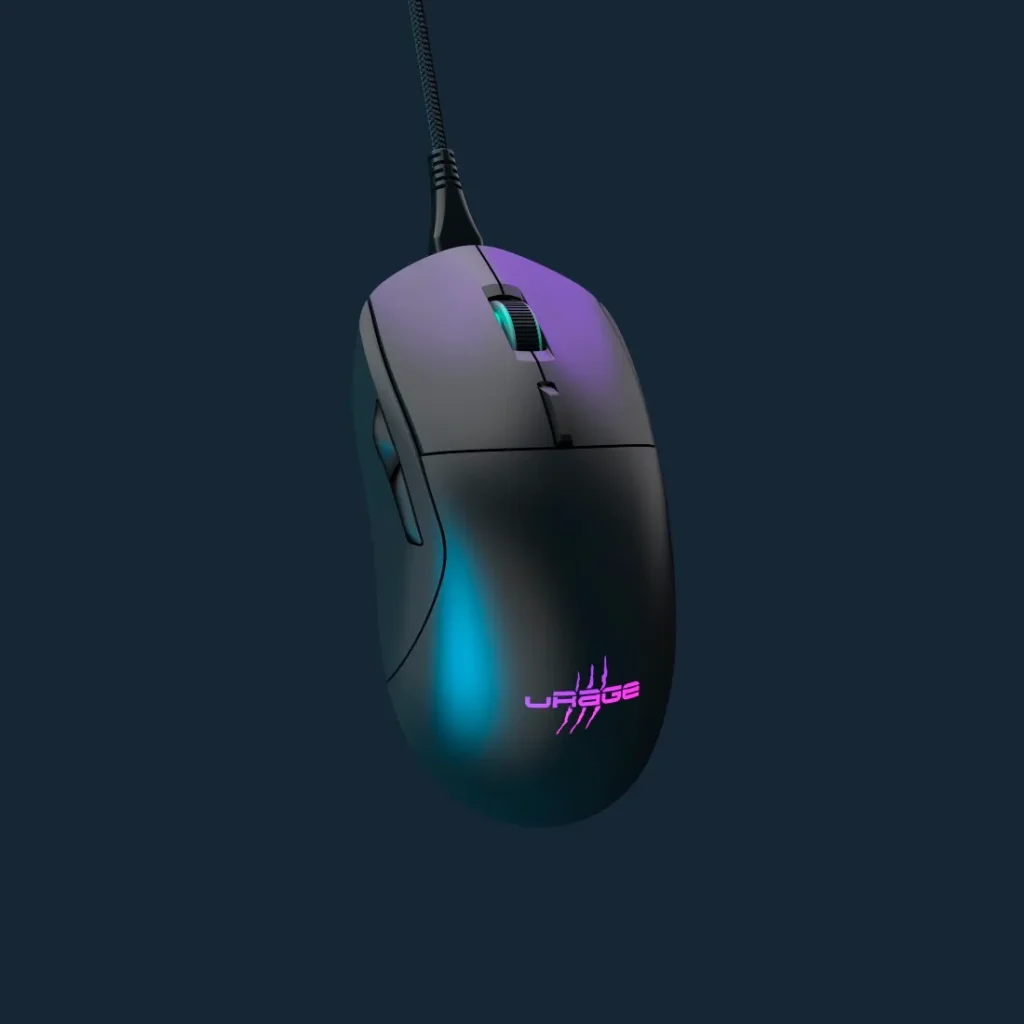 uRage Reaper 250 vezetékes optikai egér (6200 DPI), fekete (217836) - Image 2