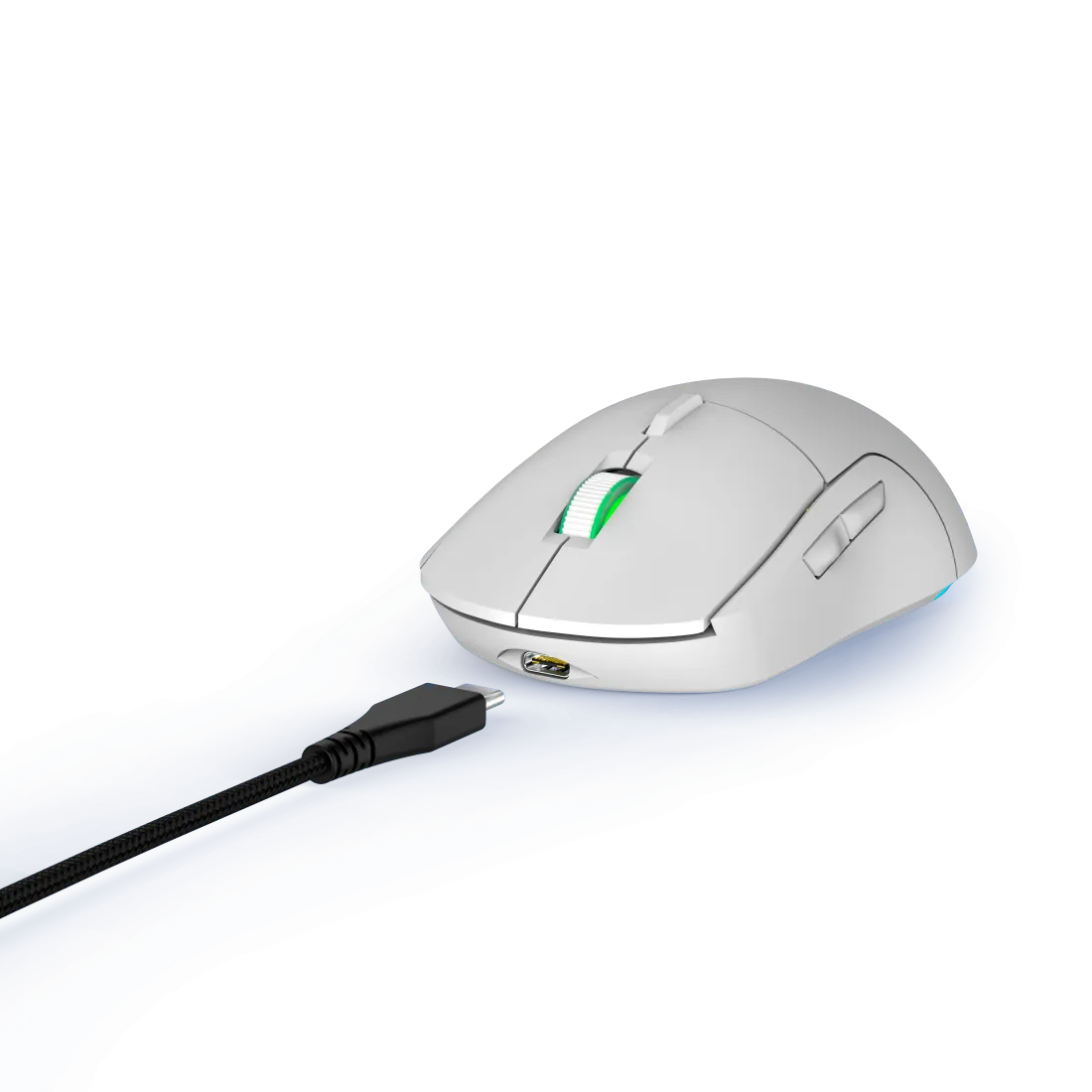 uRage Reaper 250 vezetékes optikai egér (6200 DPI), fehér (217837)